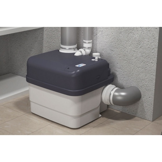 Pompe de relevage pour eaux usées domestiques 3 sorties SETMA, 893943, Salle de bains et WC