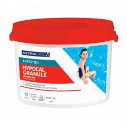 Chlore non stabilisé Granulé 5 kg (hypochlorite Calcium HYPOCAL) - A12005