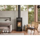 Poêle à bois Ecoforest Sena 8 Kw noir - 20942