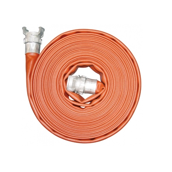 Tuyau souple 20 m FIREFLEX Ø 25 mm avec 2 demie raccord ALU SYM - 0910636