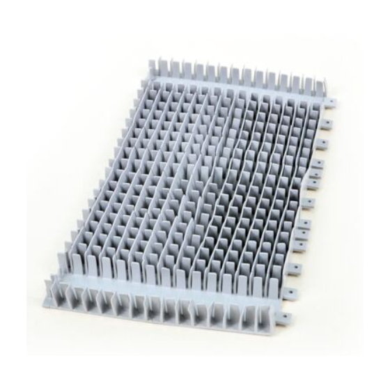 Brosse PVC Diag Cb gris pour robots Dolphin 2x2 - 6101641