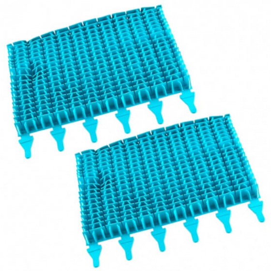 Kit de 2 brosses bleues pour robot de piscine Zodiac Indigo - W1585A