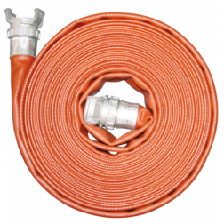 Tuyau incendie 20 m Desautel Fireflex Ø 25 mm avec 2 Demi- Raccord - 0912610