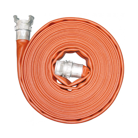 Tuyau incendie 20 m Desautel Fireflex Ø 25 mm avec 2 Demi- Raccord - 0912610