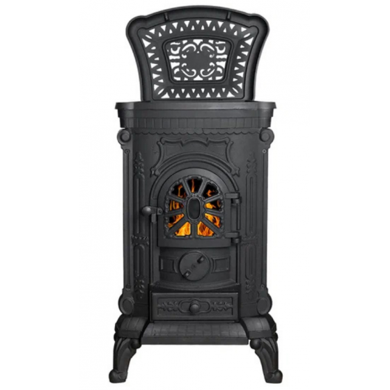 Poêle à bois fonte Idealia 8 kW - IDEALIA8