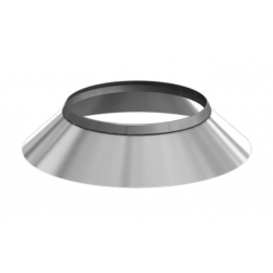 Larmier inox avec joint pour solin ORION