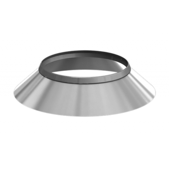 Larmier inox avec joint pour solin ORION