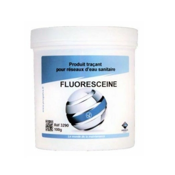 Traçant fluo pour réseaux deau sanitaire Fluorescine Progalva 100 gr - 3290